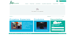 Desktop Screenshot of adplastic.com.br