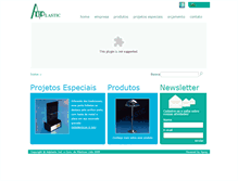 Tablet Screenshot of adplastic.com.br